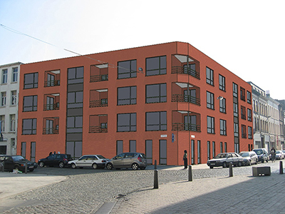 16 flats voor senioren “levenslang wonen” voor Woonhaven Antwerpen in Seniorenflats, Antwerpen