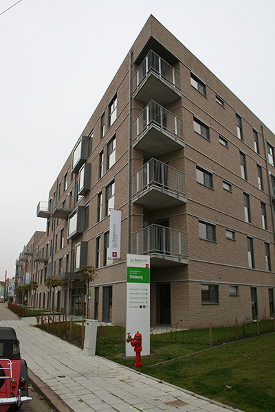 116 Assistentieflats & lokaal dienstencentrum voor Zorgbedrijf Antwerpen in Silsburg, Deurne, Antwerpen